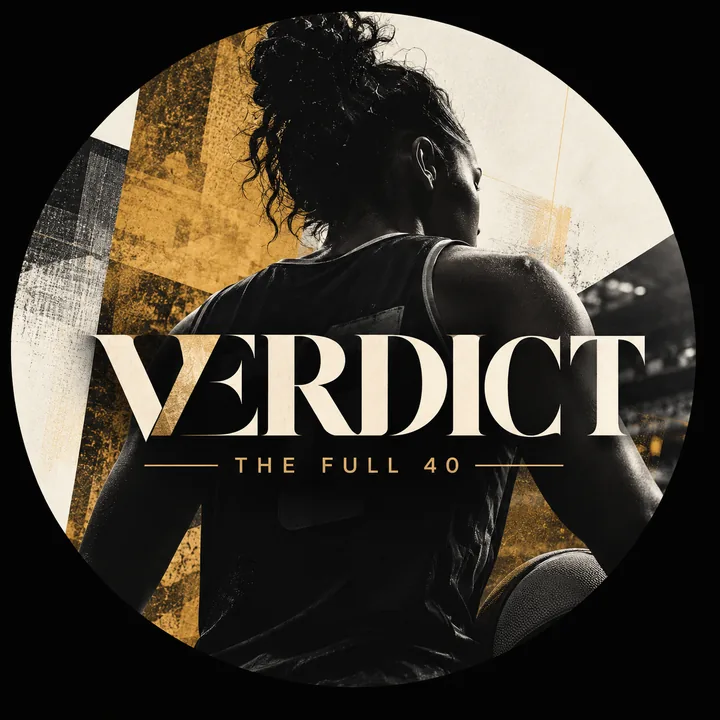 VERDICT — The Full 40 brand seal